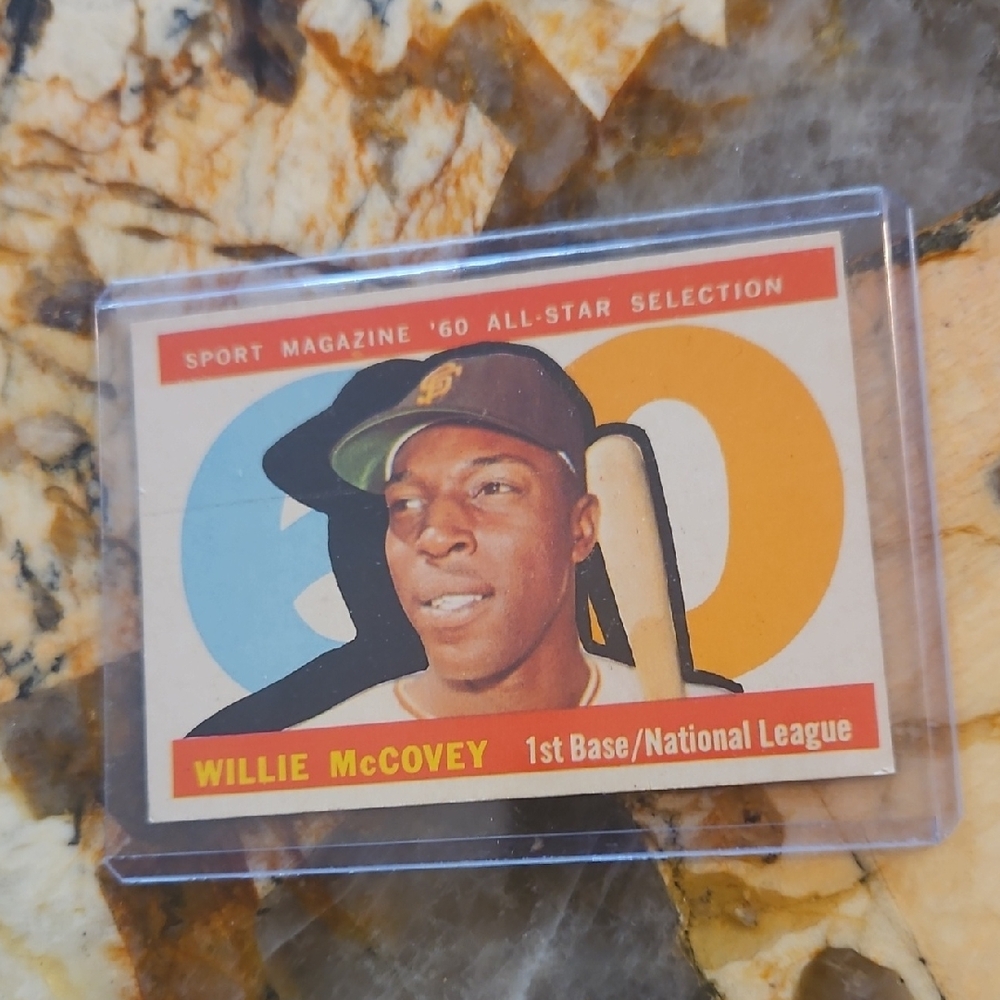 Topps 1960 Sporting Magazine All Star Willie McCovey